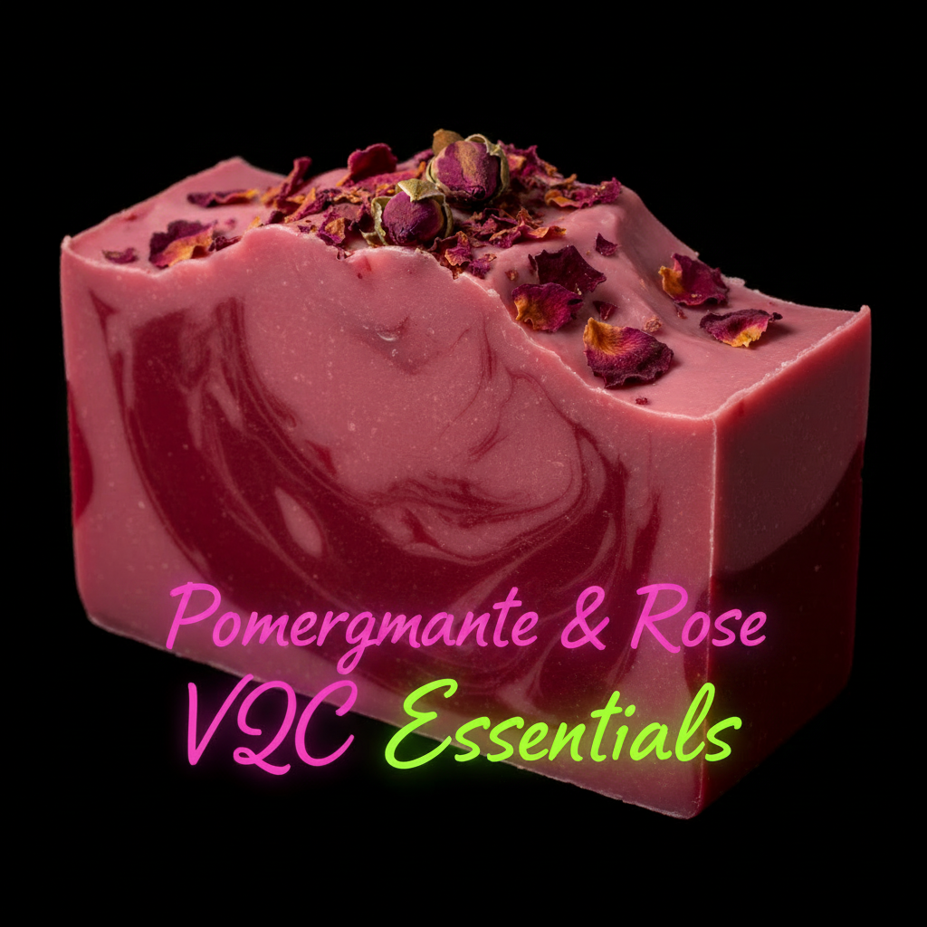Pomegranate and Rose Body Bar